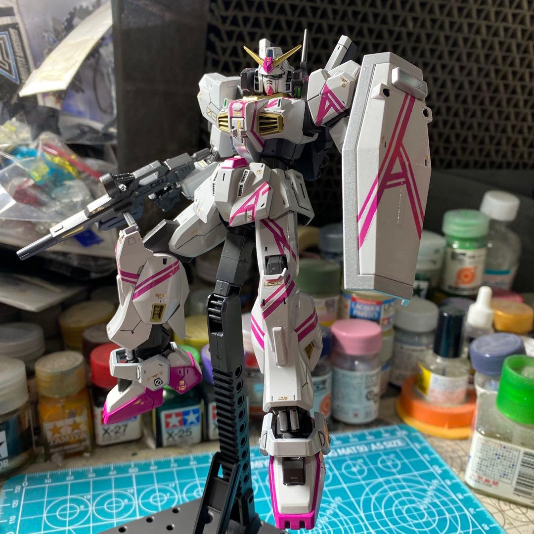 完成品　HGUC ガンダムMk–Ⅱ アムロイメージカラー