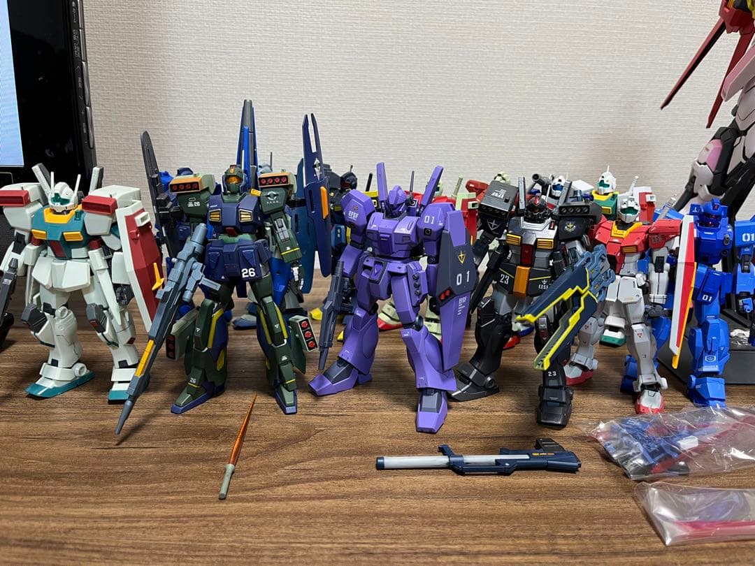 HGUC1/144ジムまとめセット②組立塗装済み
