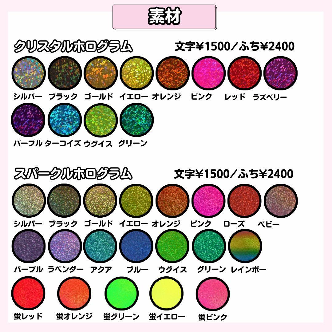 オーダー うちわ屋さん うちわ文字 パネル ボード 連結 ネーム 団扇屋さん