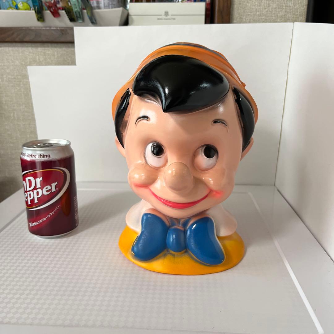 ディズニー　ピノキオヘッドバンク 1971年 ディズニープロダクション