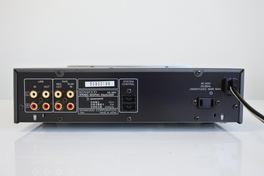 ■KENWOOD GE-1001　動作確認、クリーニング済■ 正常動作品