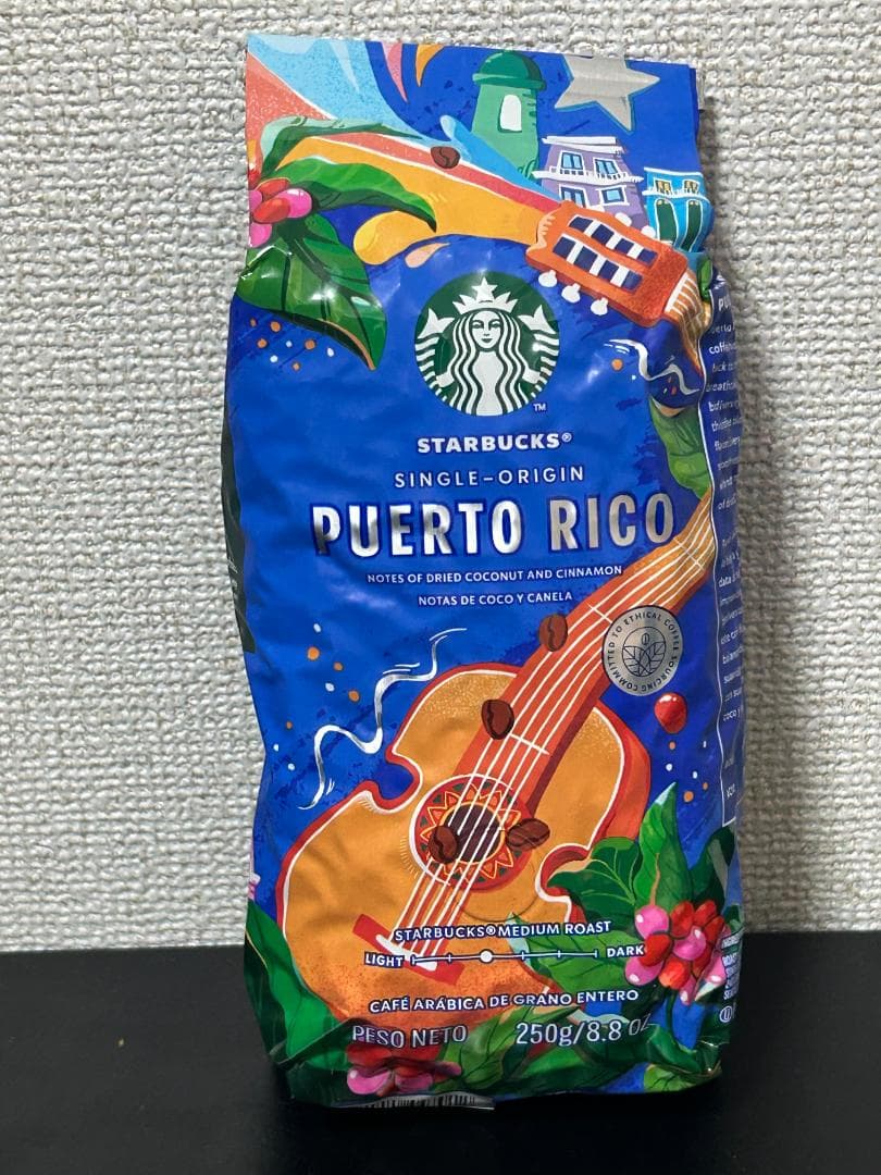 [新品・希少]　スタバ プエルトリコ コーヒー NYエデゥケーション付き