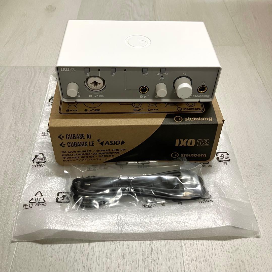 【美品】Steinberg IXO12 W オーディオインターフェイス