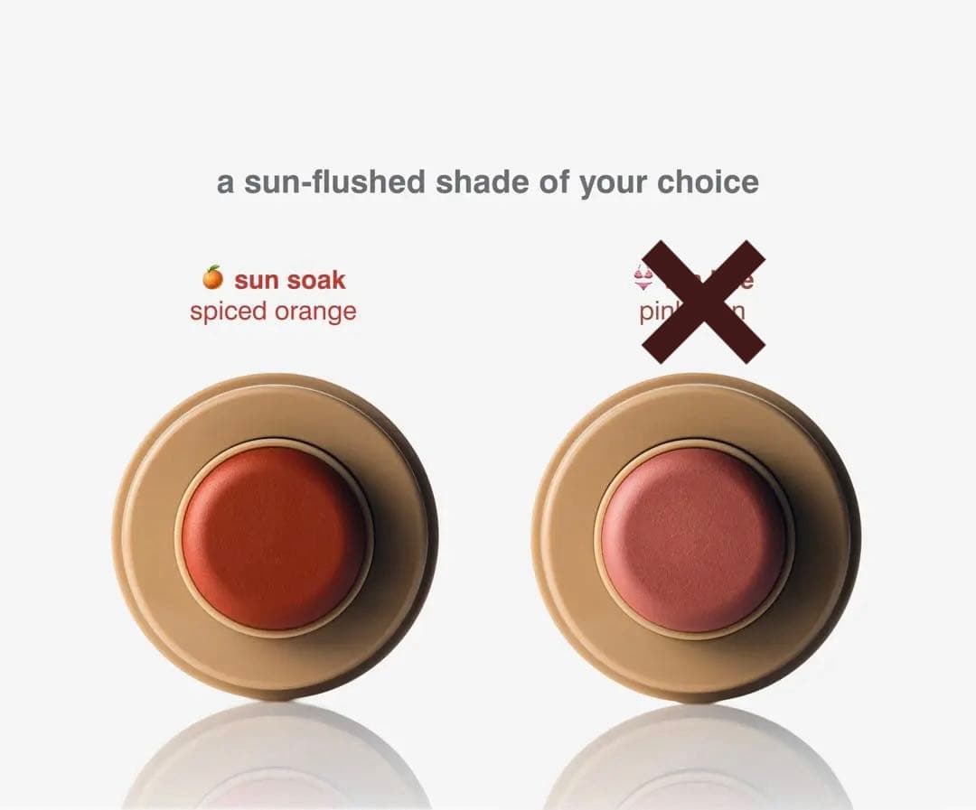 RHODE 限定LEMONTINI リップ＆SUN SOAK チーク