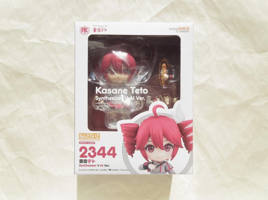 匿名★未開封★ねんどろいど 重音テト Synthesizer V AI Ver.