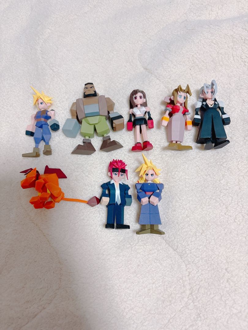 と*ん様 ファイナルファンタジーリバース記念くじG賞ポリゴンフィギュアセット