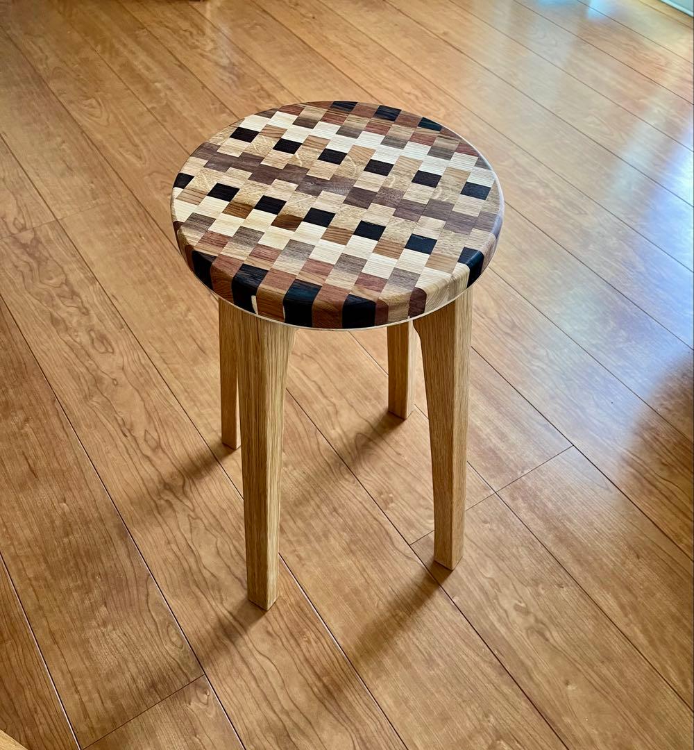 ハンドメイド　スツール