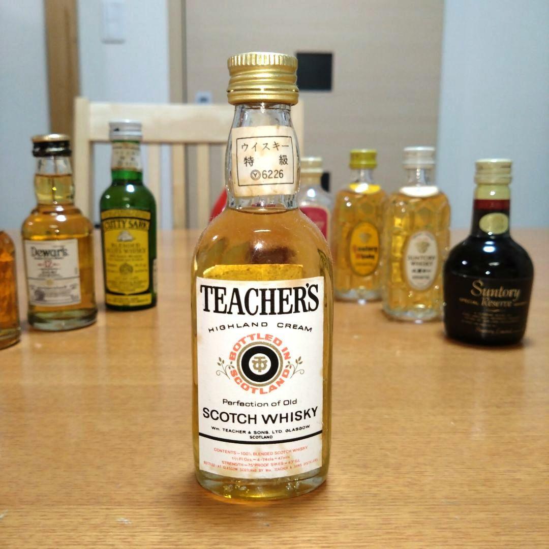 ◆昭和レトロ◆ウイスキー◆ミニボトル◆古酒◆特級◆2級◆9本