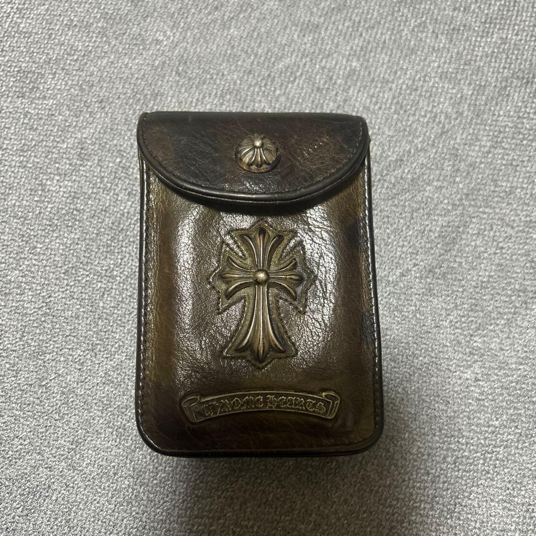 激レア　激レアレベル　クロムハーツ　シガレットケース　クロスモチーフ