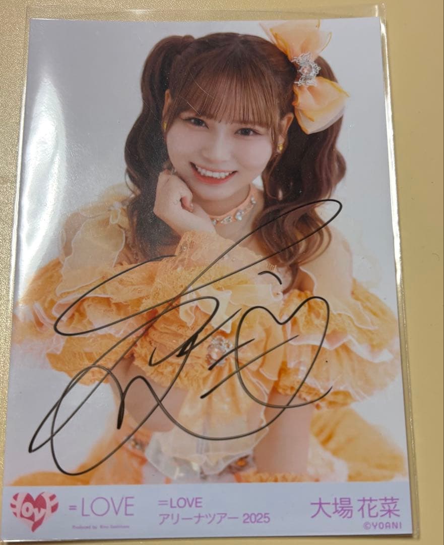 =LOVE 大場花菜 2025年アリーナツアー衣装