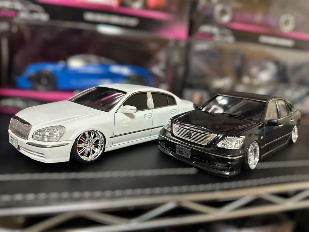 車高短‼︎セルシオとシーマ♪