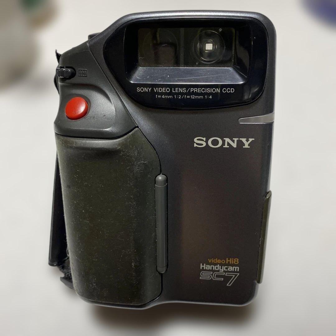 SONY VideoHi8 ビデオカメラ　CCD-SC7 ③