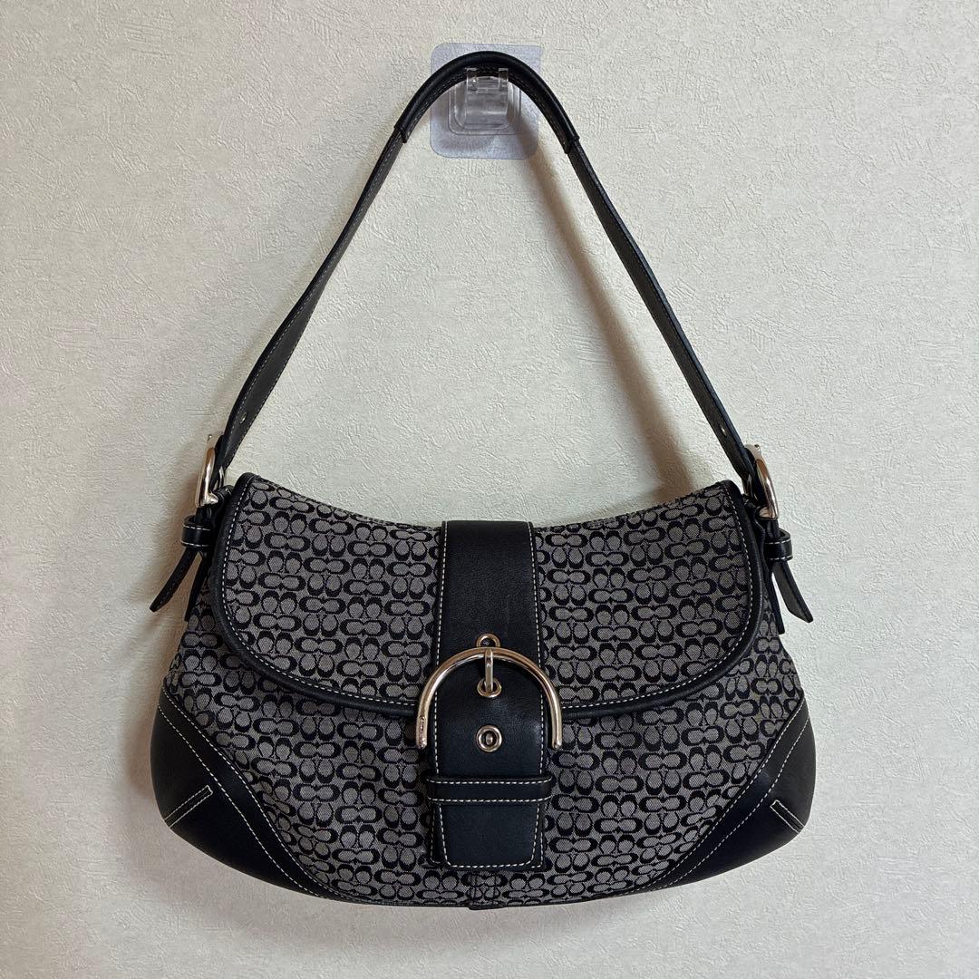 COACHコーチ SOHOソーホー ワンショルダーバッグ シグネチャー