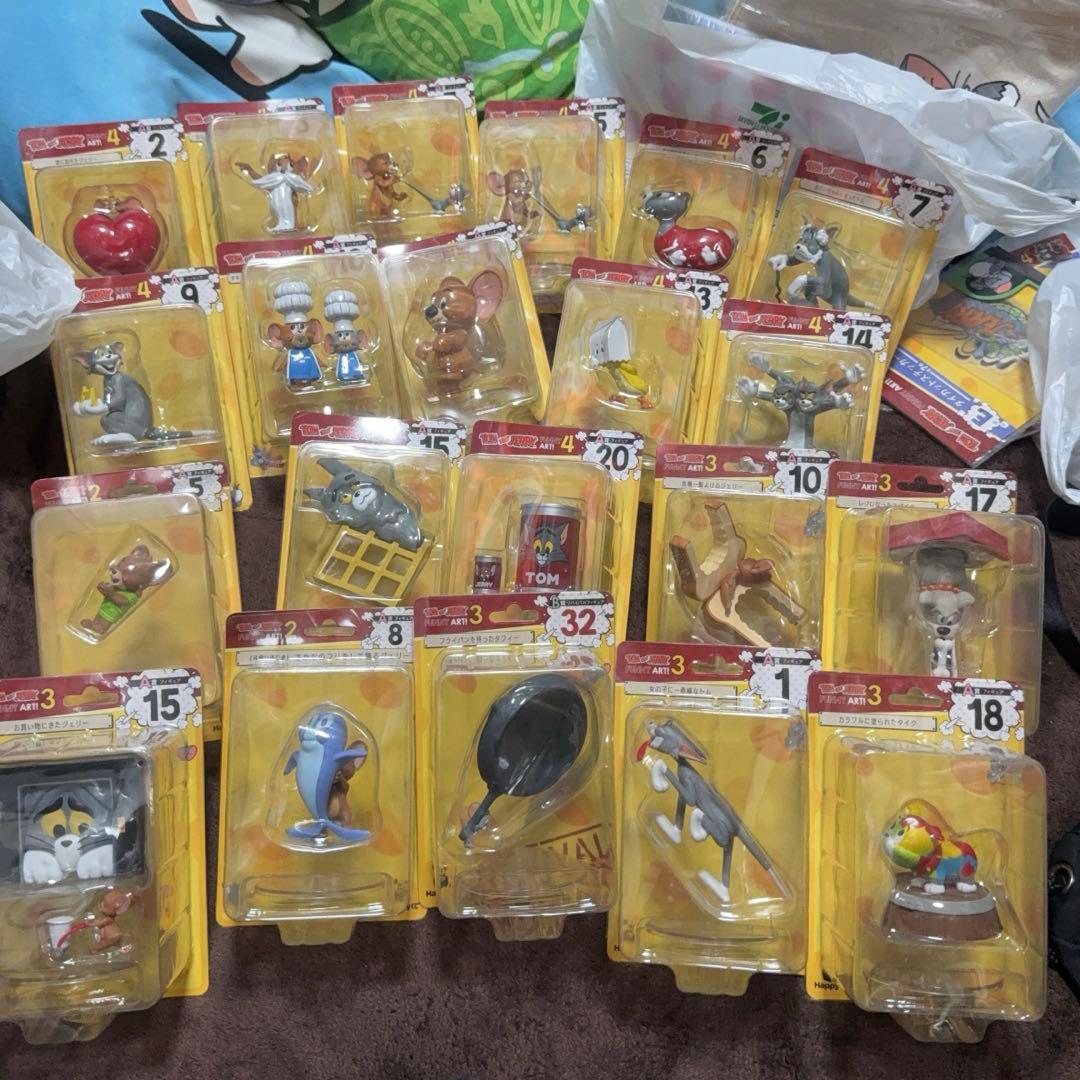 トム&ジェリー未開封 フィギュアセット 21個セット