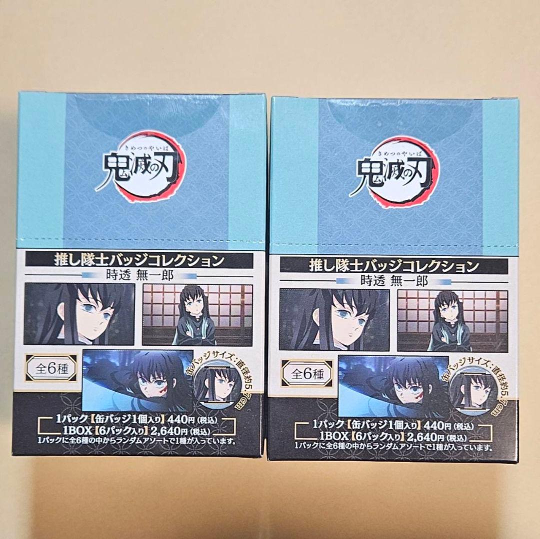 鬼滅の刃 推し隊士バッジコレクション 缶バッジ 時透無一郎