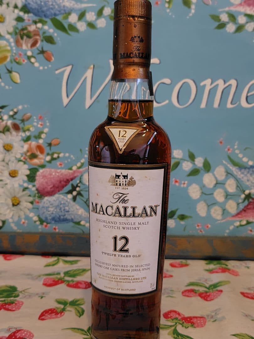 新品未開封　ザ・マッカラン12年　シェリーオークカスク　旧ボトル　350ml