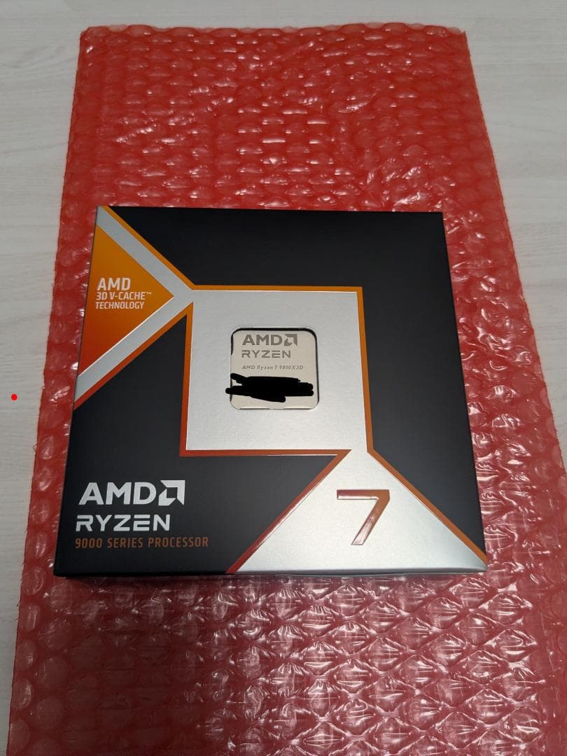 【新品未開封】AMD Ryzen 7 9800X3D