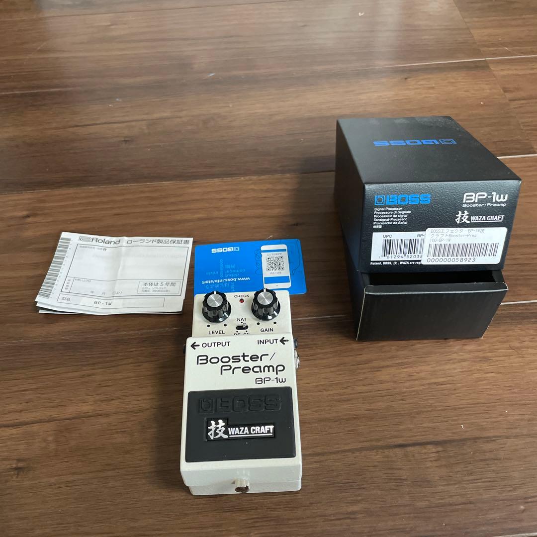 美品　BOSS BP-1W ブースター/プリアンプ