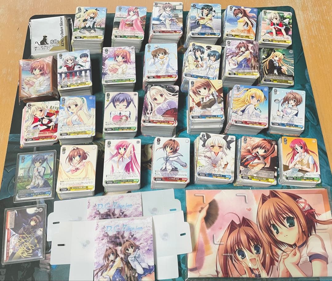 ヴァイスシュヴァルツ D.C. 過去弾7種 RR以下4コン オマケ付き