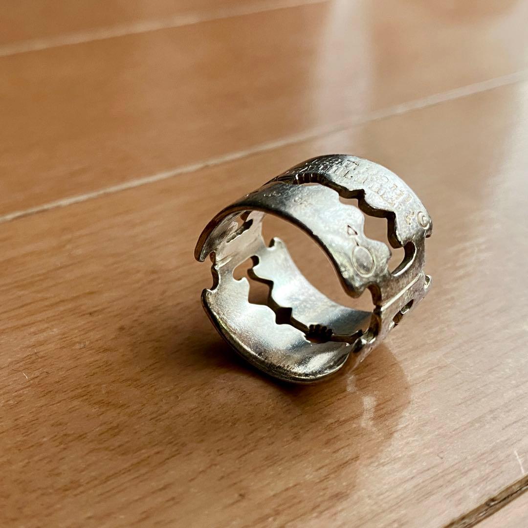 希少 Jean Paul Gaultier シルバーリング 新品同様 Y2K