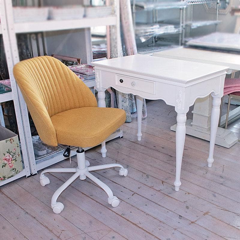 ハンプトン デスク 机 鍵付き 白家具 256-178