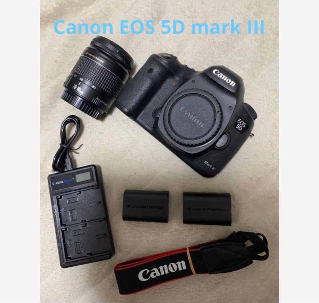 デジタル一眼レフカメラ/Canon EOS 5D MarkIIIレンズセットb