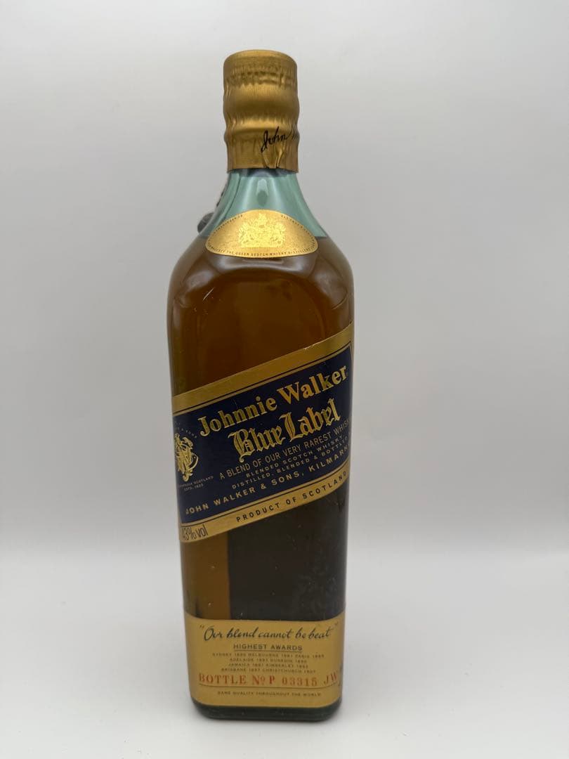 ウイスキー Johnnie Walker Blue Label 750ml