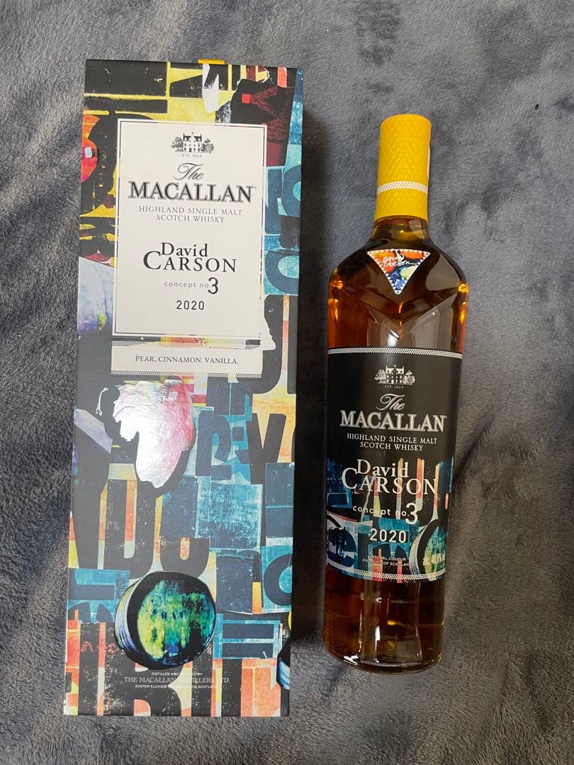 ウイスキー The Macallan David Carson 3 2020