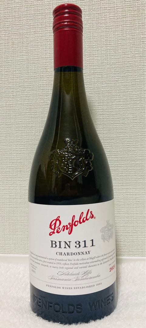 豪州当たり年の2021 ペンフォールズの白！　BIN 311 シャルドネ2021