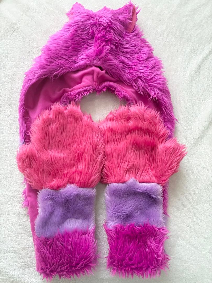 ディズニー　チェシャ★ファンキャップ　マフラー　帽子★防寒　手袋