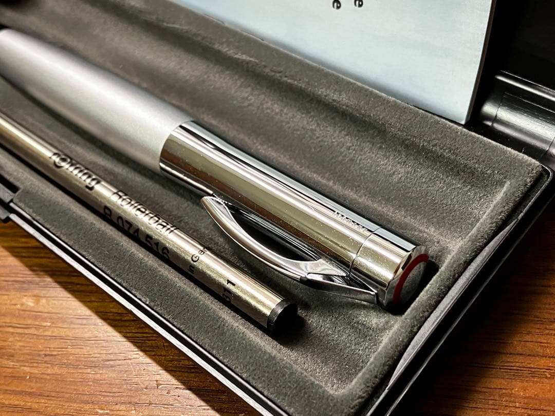 rotring ロットリング イニシャル RB シルバー ローラーボール
