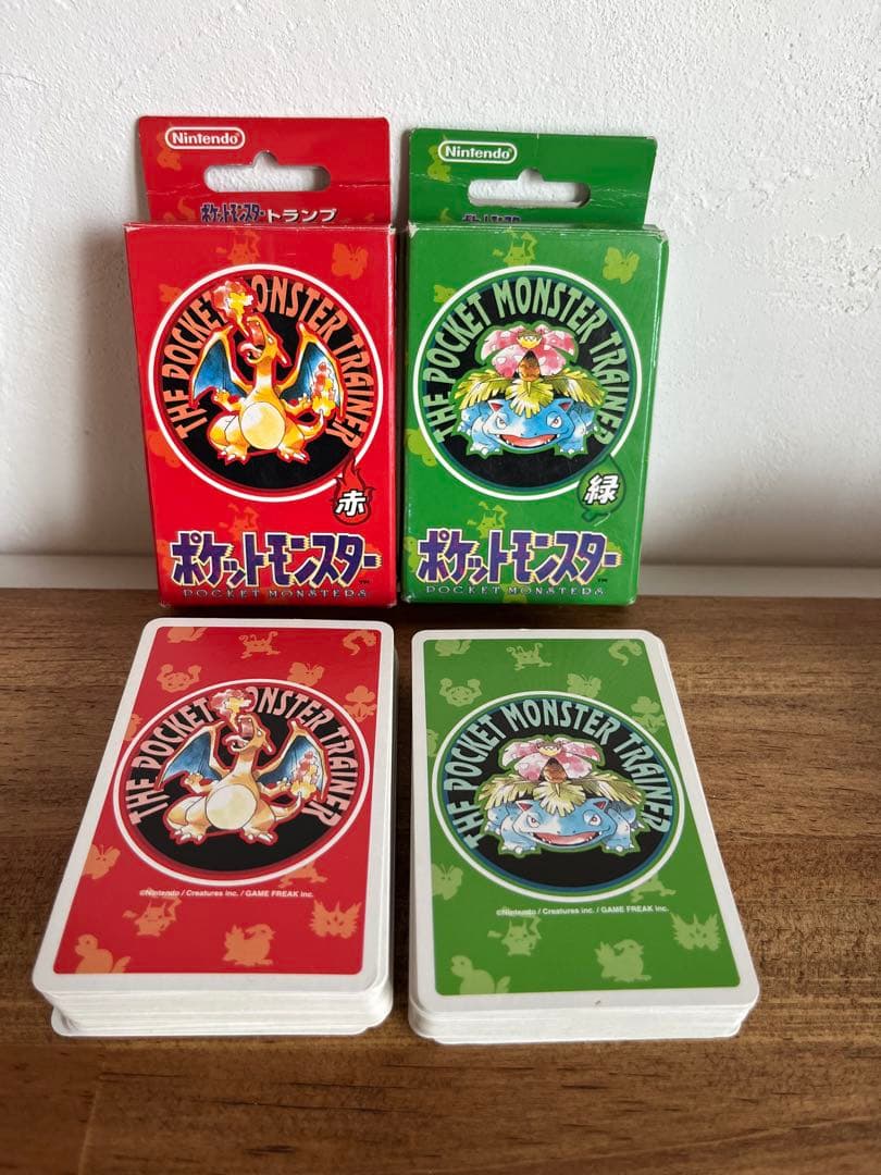 ポケモントランプ　赤　緑　欠品なし