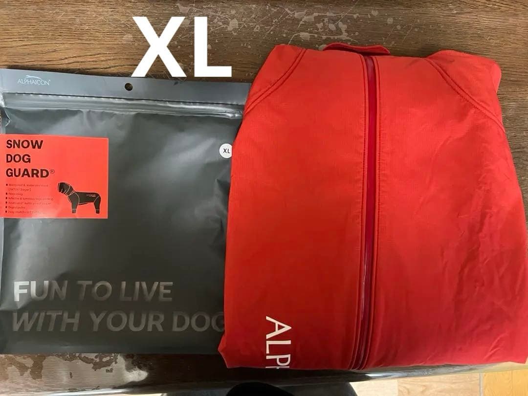 4*6様 ALPHA ICON スノードッグガード　XL 赤