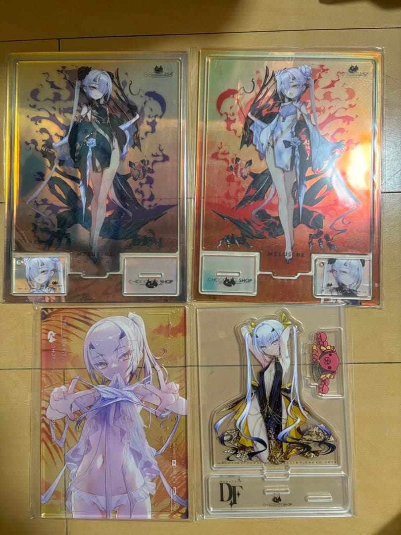 chocolate shop メリュジーヌ　4点セット