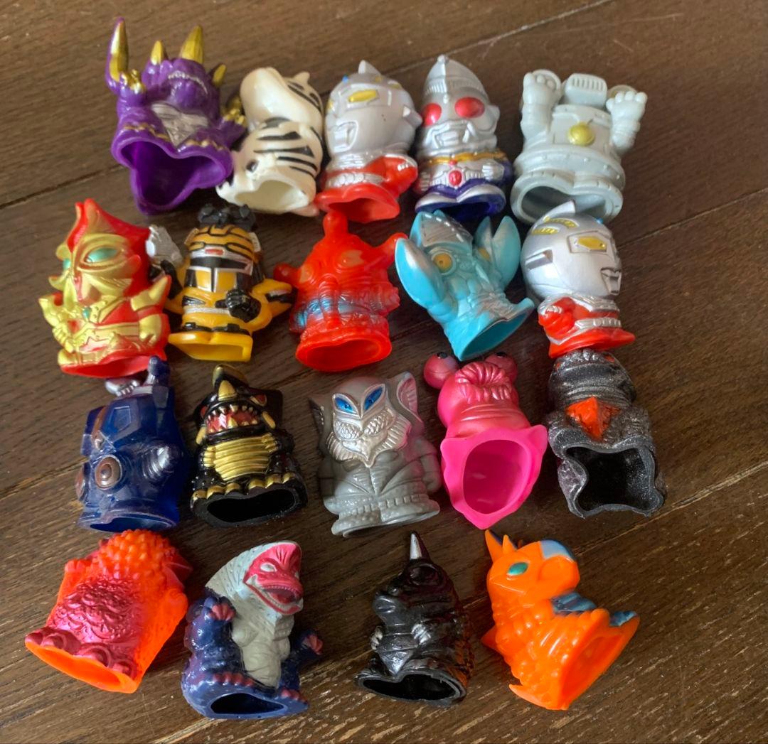 激レア ウルトラマン フィギュア 指人形