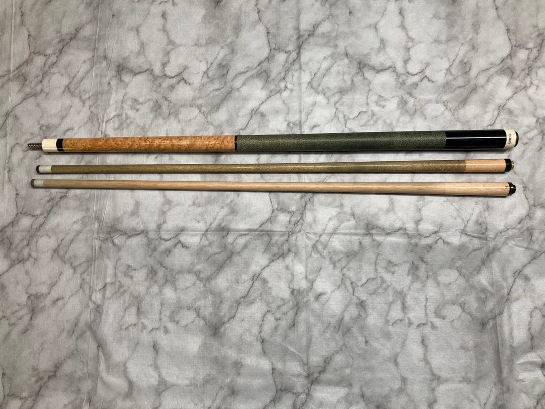 LAMBROSキュー　ビリヤードキュー シャフト2本セット