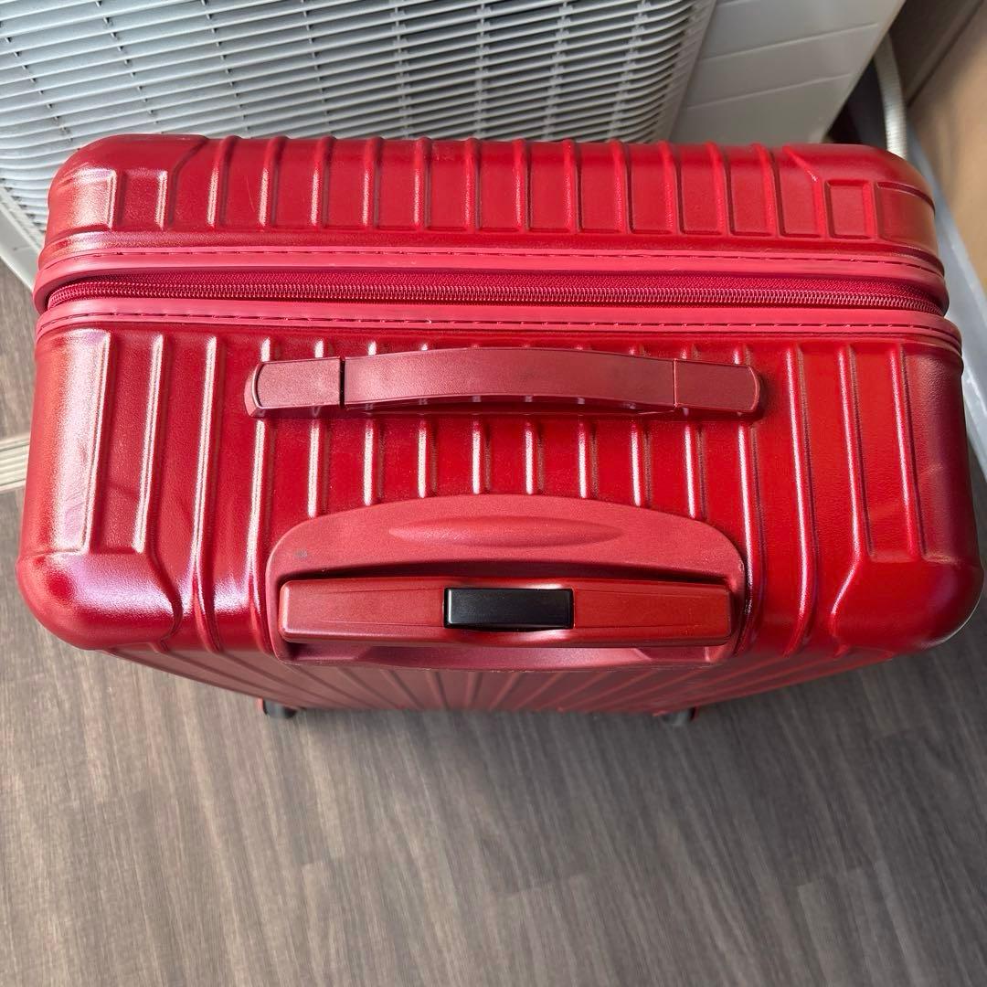 美品　RIMOWA サルサ　赤　63リットル　2輪