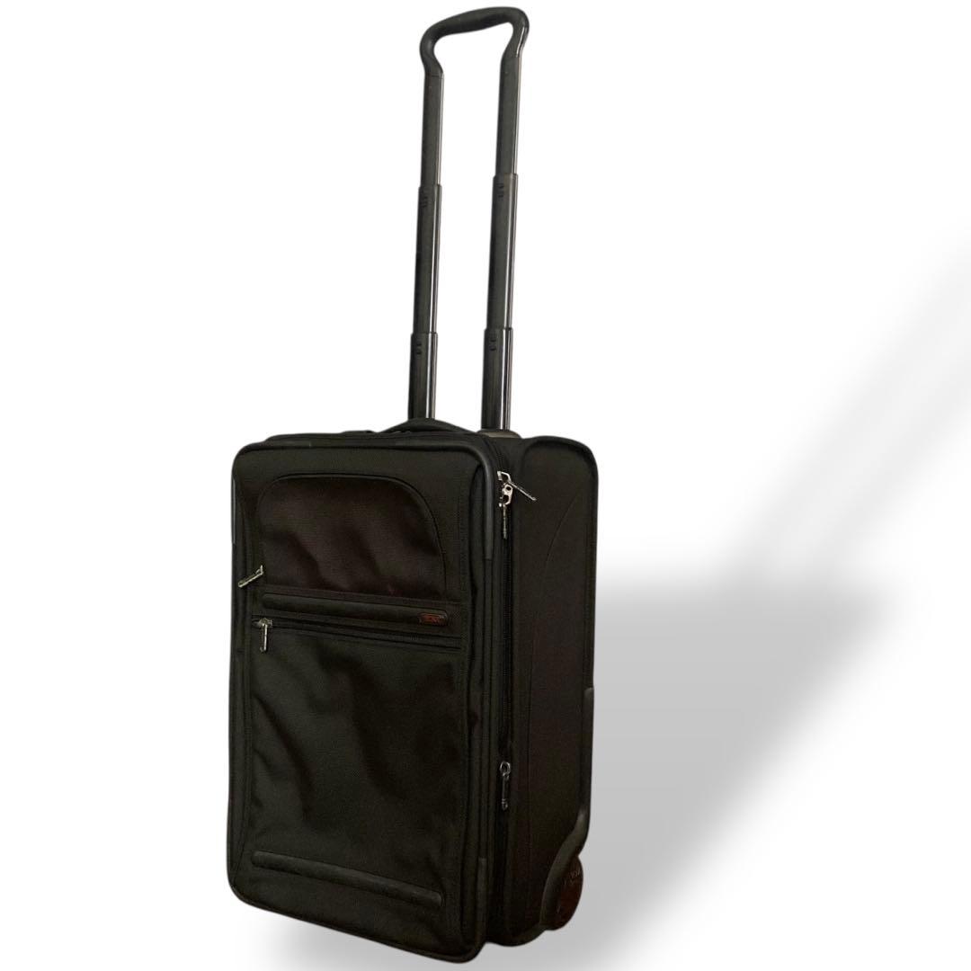 TUMI ALPHA✨キャリーケース　ブラック　22020D4 機内持ち込み可能