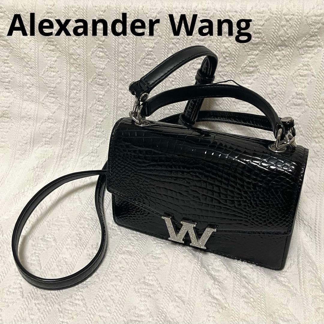 アレクサンダーワン ショルダーバッグ 黒 ブラック