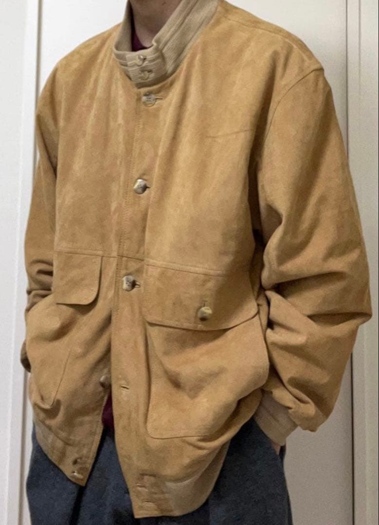 ジャケット・アウター 1990s BIKERS nubuck leather blouson