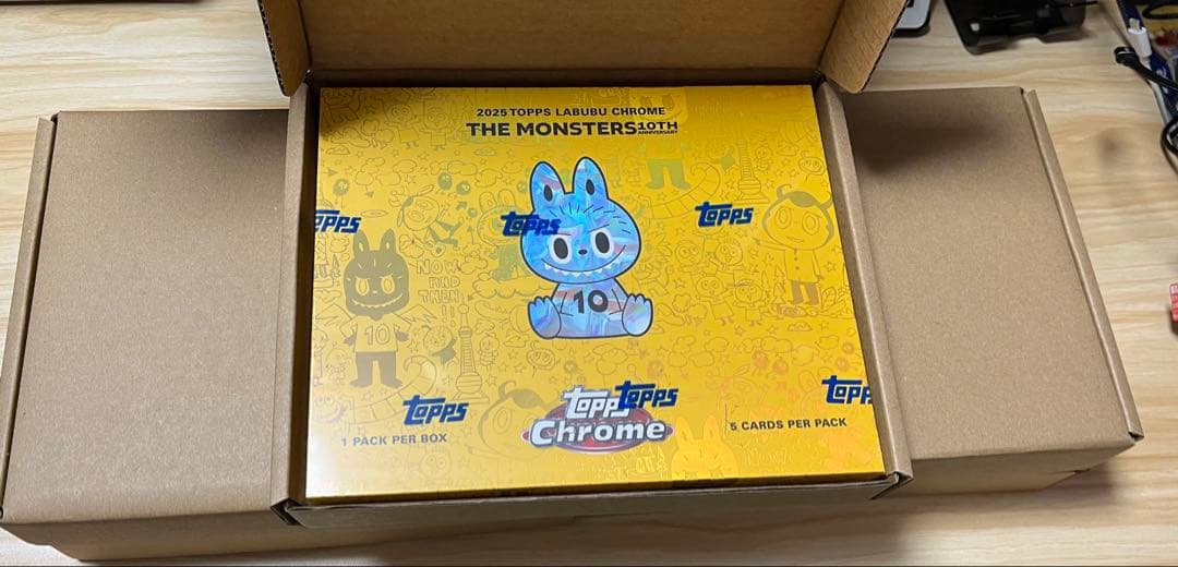 【5box】TOPPS LABUBU BOX ラブブ