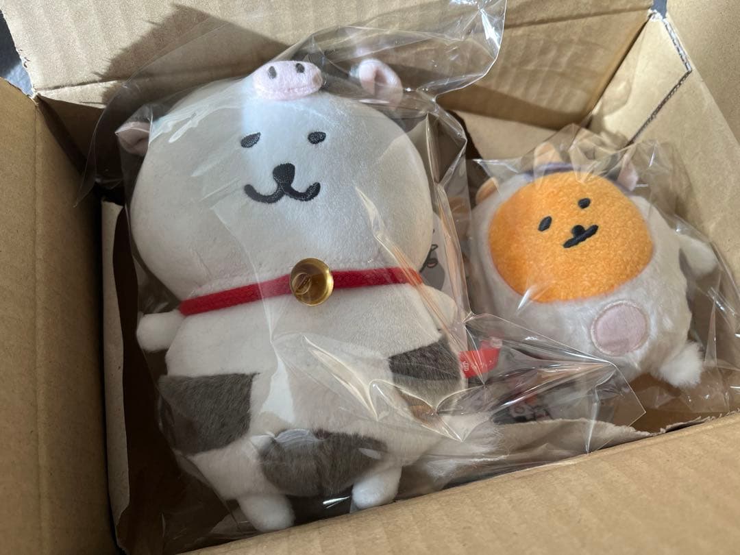 新品 自分ツッコミくま もぐコロ タグ付 牛 2021 丑年 ぬいぐるみ ナガノ