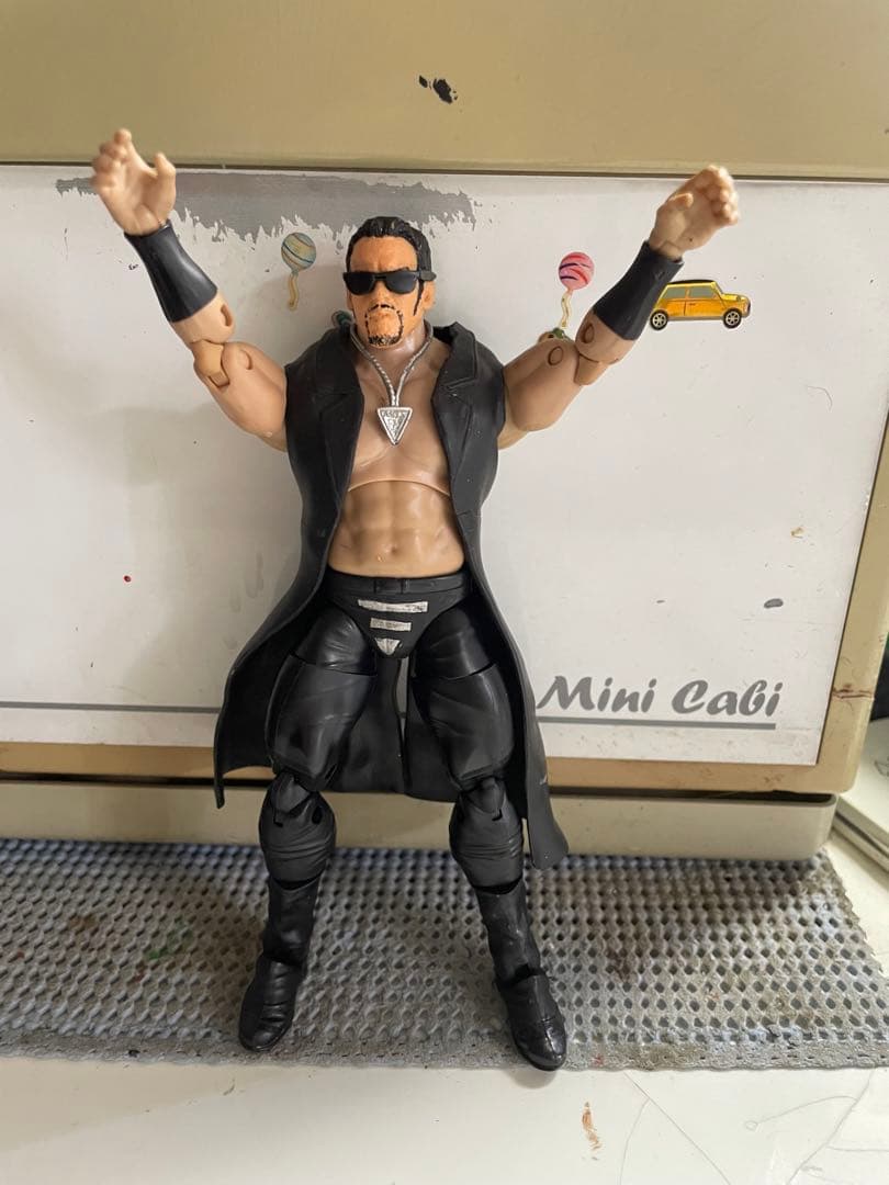 WWE AEW プロレスフィギュア　蝶野正洋　カスタムフィギュア