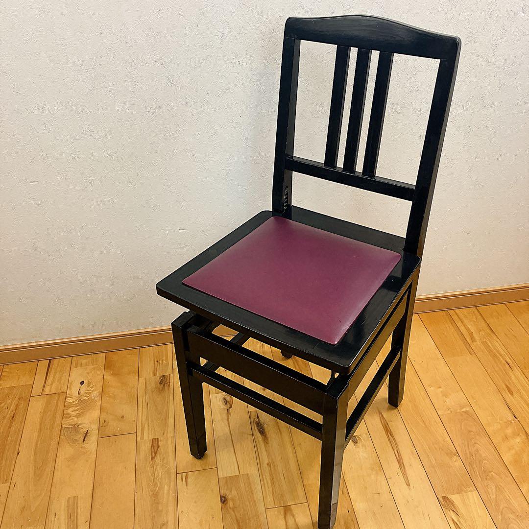 早い者勝ち　ピアノ椅子　トムソン 椅子　高さ調整可能