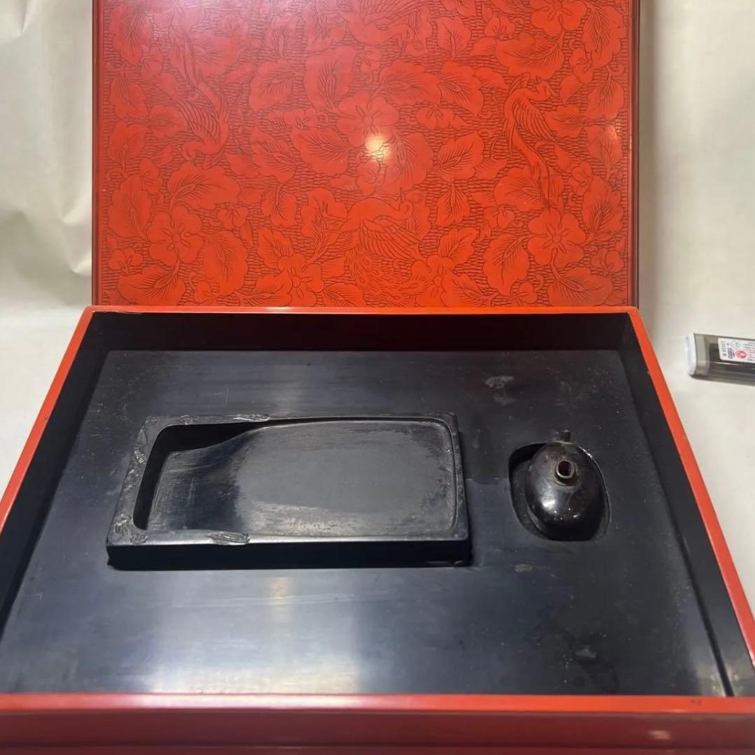 本輸島塗 硯箱
