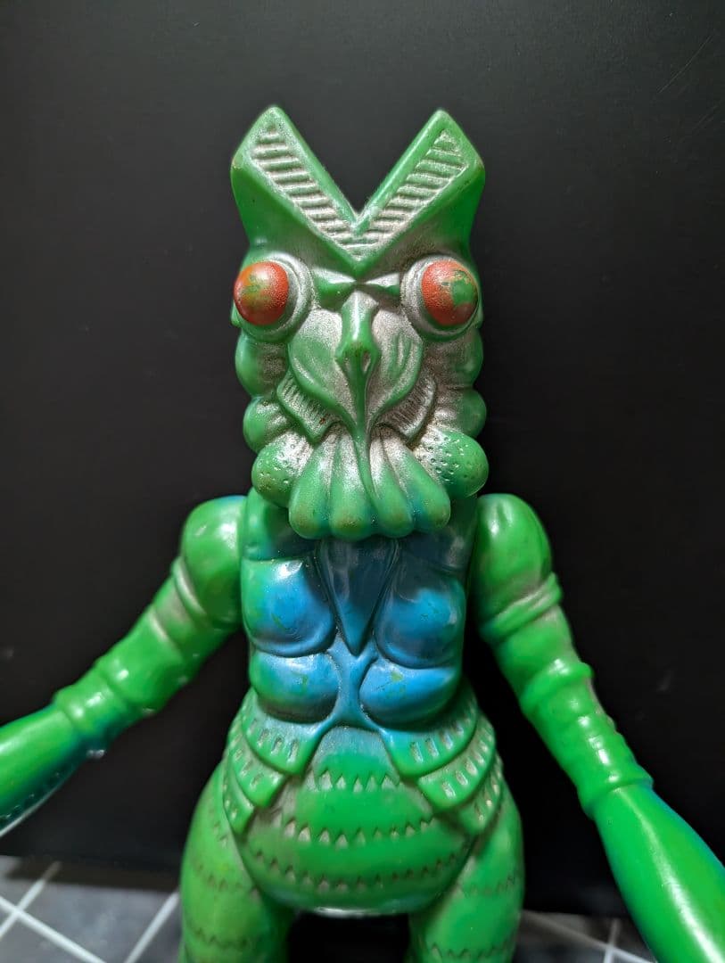 マルサン バルタン星人ソフビ 当時物