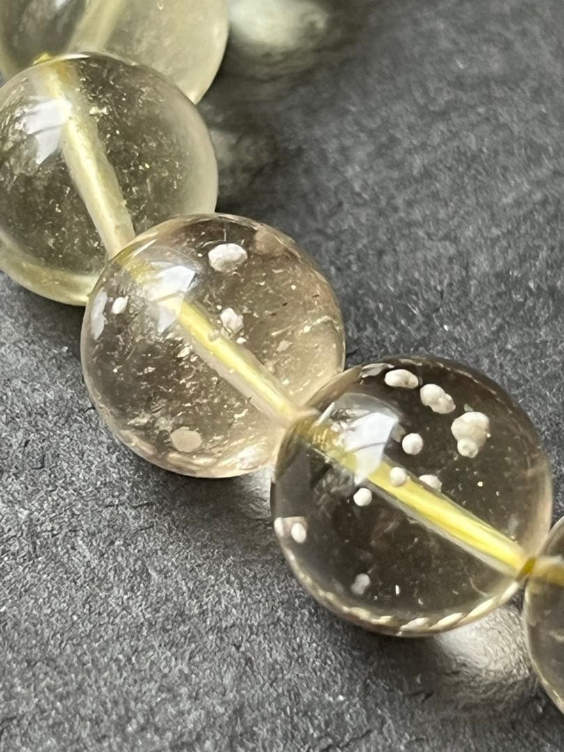 リビアングラス　10.6〜11.1㎜　ブレスレット