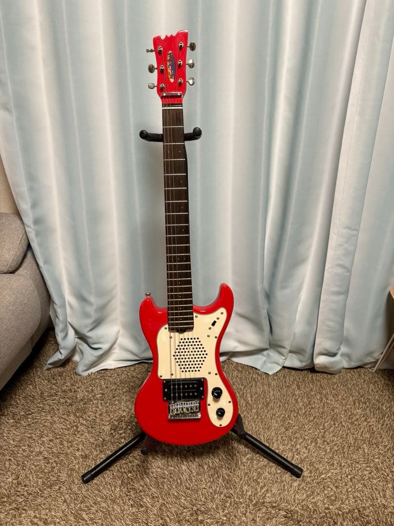 美品✴︎マリンライダー☆MarineRider★アンプ内蔵ミニギター☆エレキギター