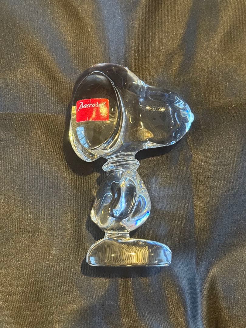 Baccarat バカラ スヌーピー オブジェ 置物　クリスタル