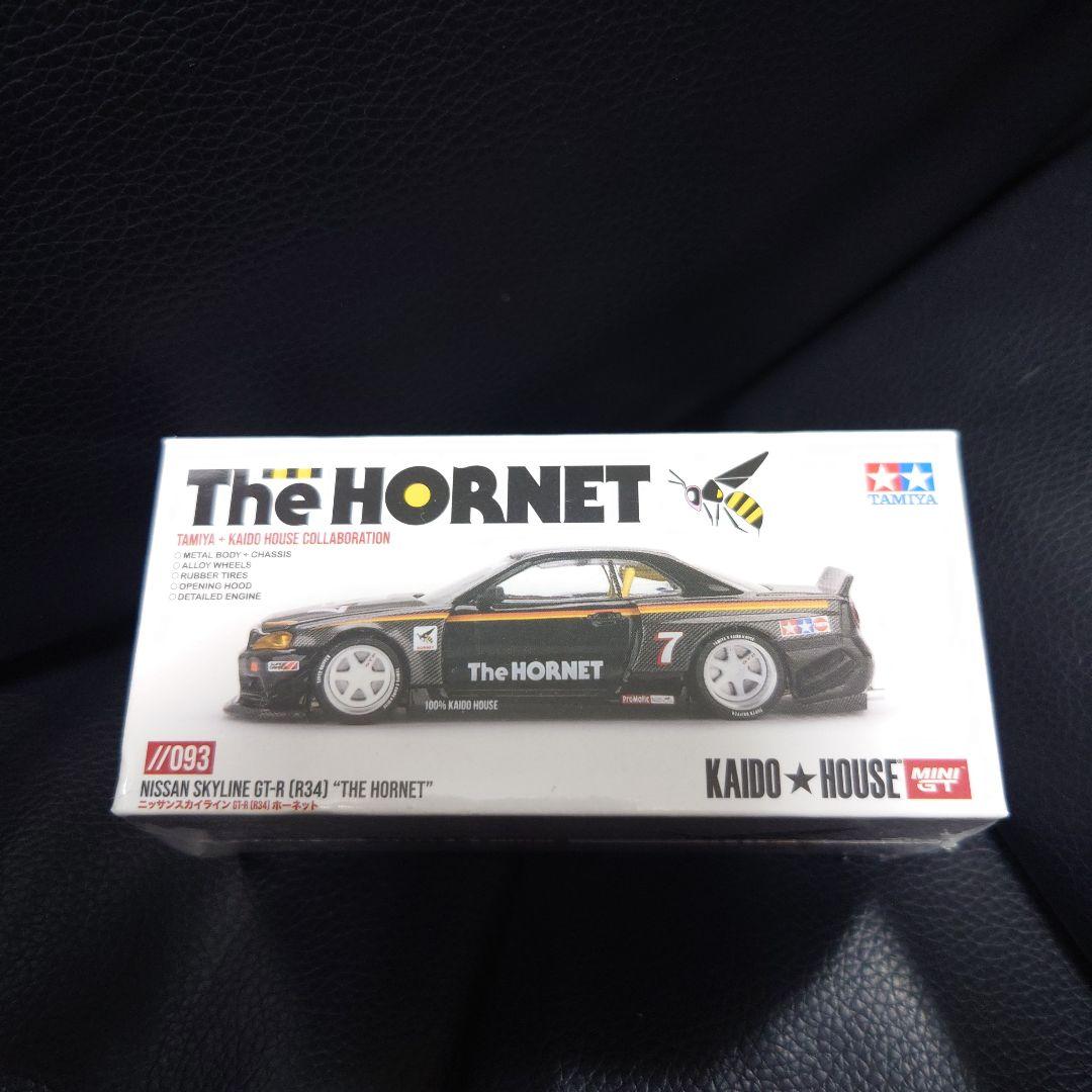 MINIGT 街道ハウス 93 日産 スカイライン R34 ホーネット